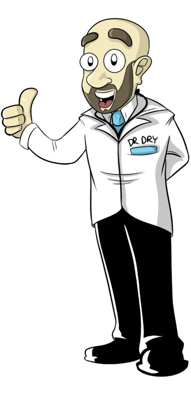 Dr Dry Thumbs Up