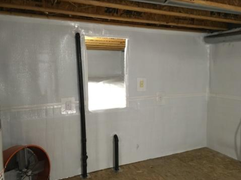 Crawlspace During the renovation image 7